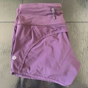 Purple Lululemon Shorts